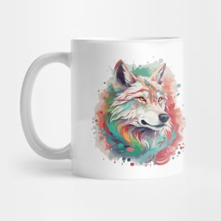 wolf artwork Mug